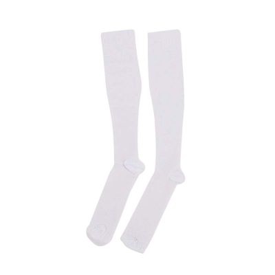 AAGAZA Varicose Compression Stocking 9-31cm Compression Stockings Pressure Varicose Vein Stocking Leg Relief Pain Support Flight Gym S/M White/76 (Color : White, Size : S-M)