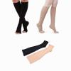 AAGAZA Varicose Compression Stocking S-XL Elastic Toe Knee High Stockings Calf Compression Varicose Veins Shaping Graduated Pressure XXL Nude/78 (Color : Nude, Size : S-M) view 3