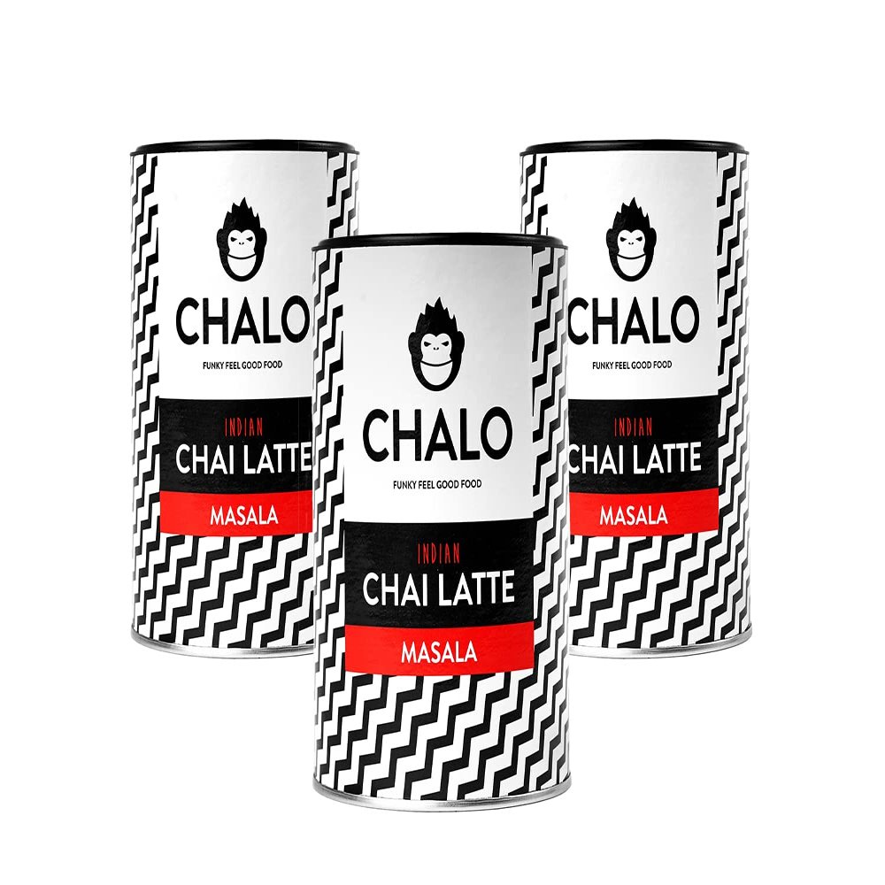 CHALO | Chai Latte Premix | Indian Masala | Up to 25 cups | straight from the streets of India! | 3 x 300GR