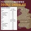 Fatt Double Chocolate Keto Brownie - 18 x 40g Keto Bars - 100% Natural Ingredients - High Nutrition Keto Snacks Packed with Good Fats, High Prebiotic Fibre, No Seed Oils - Made in UK view 2