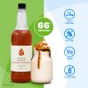 Simply Salted Caramel Syrup, Vegan & Nut Free Flavoured Syrup for Coffee, Cocktails & Baking (1 Litre x 6) view 4