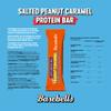Proteinriegel  kstliche weiche Eiweiriegel mit Schokolade  zuckerarm, 16 Gramm Protein, ohne Palml  Soft Bar Salted Peanut Caramel, 12 x 55gr view 2