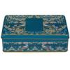 New English Teas Song Thrush and Berries Tea Tin with 72 Teabag Selection (Teal) view 4