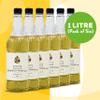 Simply French Vanilla Syrup, Vegan & Nut Free Flavoured Syrup for Coffee, Cocktails & Baking (1 Litre x 6) view 3