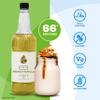 Simply French Vanilla Syrup, Vegan & Nut Free Flavoured Syrup for Coffee, Cocktails & Baking (1 Litre x 6) view 4