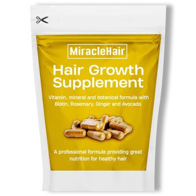 Biotin Hair Growth Supplement Elite+10  Advanced Formula with Zinc, Selenium, Rosemary, L-Taurine, Peppermint, MSM, and Ginger  Supports Healthy Hair, Skin & Nails  30 Capsules  UK-Based Brand