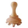 CASLE Wood Mushroom Shape Massage Tool Anti Cellulite Fascia Massage Roller for Full Body Muscle view 1