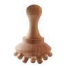 CASLE Wood Mushroom Shape Massage Tool Anti Cellulite Fascia Massage Roller for Full Body Muscle view 3