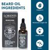 Lorenti Premium Beard Oil 100% Natural Beard Conditioner & Organic Moroccan Argan | Vitamin E Beard Oils Helps Volume, Moisturize & Nourish Beard Growth 1.69 Fl Oz (50ml) view 2