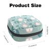 Women Sanitary Napkins Pads Handbag Ladies Menstrual Cup Pouch Girls Portable Tampon Storage Bag Trendsetter Owl Period Pouch with Zipper view 2