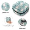 Women Sanitary Napkins Pads Handbag Ladies Menstrual Cup Pouch Girls Portable Tampon Storage Bag Trendsetter Owl Period Pouch with Zipper view 3