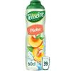 Teisseire Syrup Peach Natural Fruit Flavours for Soft Drinks Cocktails Bottle 60cl view 1