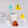 4 Pack Travel Toothbrush Head Covers Toothbrush Protector Cap Brush Pod Case Protective Portable Plastic Clip for Household Travel, School, Bathroom, Camping, Business view 4