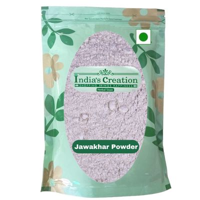 India's Creation Jawakhar Powder-Raw Herbs-Jawa Khar-Yavakshar-Java Khar-Javakhar-Jadi Booti-Single Herbs (1000 Gram)