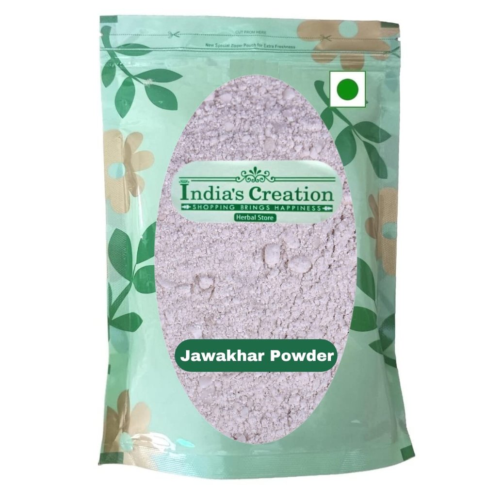 India's Creation Jawakhar Powder-Raw Herbs-Jawa Khar-Yavakshar-Java Khar-Javakhar-Jadi Booti-Single Herbs (1000 Gram)