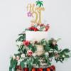 Aloha 21 Cake Topper, Hawaiian 21st Birthday Decorations, Aloha Cake Decorations, Hello 21, Tropical Hawaiian Themed 21st Birthday Party Supplies Gold Glitter view 2