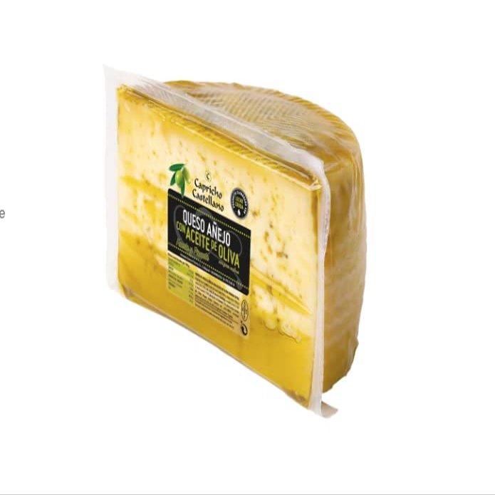 1/2 MIX CHEESE ANEJO WITH OLIVE OIL Mild smell characteristic of mixed cheese and olive oil. Lactic flavors with aromas of fresh and creamy milk on the palate.