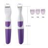 2-in-1 Electric Bikini Trimmer for Women, Body Trimmer with 3 Adjustable Comb Guides and Cleaning Brush view 3