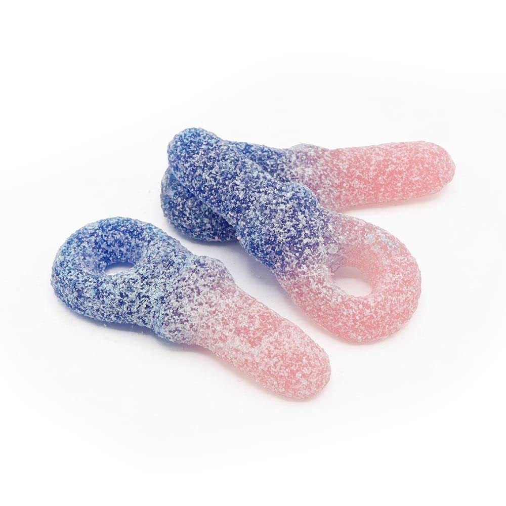 Kingsway Sweets Bulk Wholesale Bags, Pick n Mix, Fizzy, Non Fizzy, Jellies, Classic Sweets (Kingsway Fizzy Bubblegum Tongue Painting Dummies, 1kg)