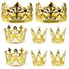 8 Pieces Artificial Pearl Crystal Birthday Cake Topper view 1
