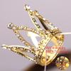 8 Pieces Artificial Pearl Crystal Birthday Cake Topper view 2