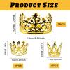 8 Pieces Artificial Pearl Crystal Birthday Cake Topper view 3