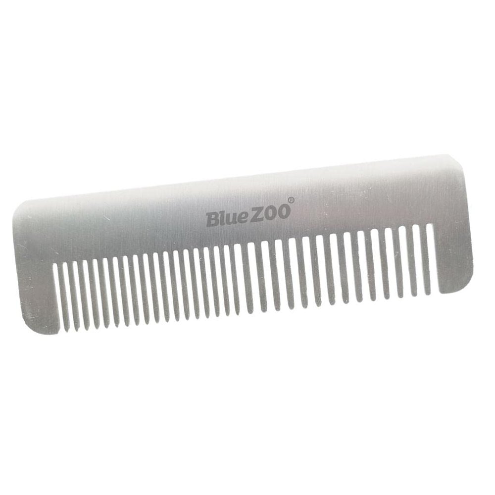 Jojomis Wide Fine Teeth Men's Anti-static Beard Detangling Grooming Travel Comb