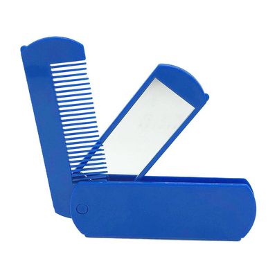Jojomis Folding Beard Comb Mustache Shaving Tools with Mirror