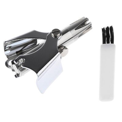 Jojomis Unisex Stainless Steel Manual Nose Hair Trimmer Remover