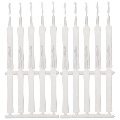 ULTECHNOVO 60pcs Shower Nozzle Cleaning Brush Clogging Small Hole Brush for Gap Cleaning for Shower Head and Car Vent