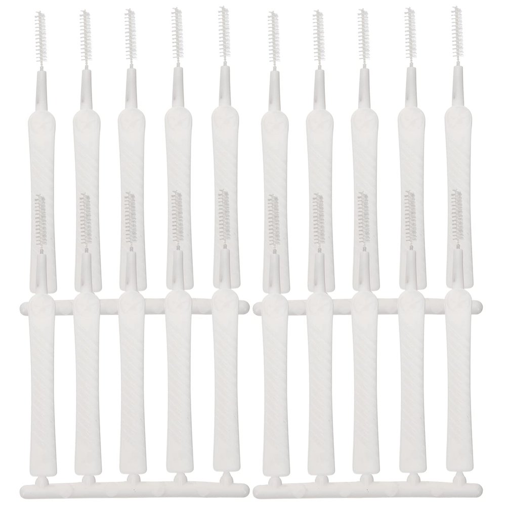 ULTECHNOVO 60pcs Shower Nozzle Cleaning Brush Clogging Small Hole Brush for Gap Cleaning for Shower Head and Car Vent