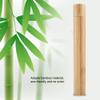 VIFERR Toothbrush Case, Portable Bamboo Toothbrush Holder Cover Storage Case Toothbrush Box Tube for Travel Home view 2