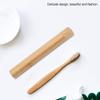 VIFERR Toothbrush Case, Portable Bamboo Toothbrush Holder Cover Storage Case Toothbrush Box Tube for Travel Home view 3