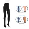 Washable Varicose Vein Pantyhose Pain Relief Sports Compression Stockings - Black M - Elastic Support & Comfort for Active Lifestyle. view 2