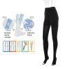 Washable Varicose Vein Pantyhose Pain Relief Sports Compression Stockings - Black M - Elastic Support & Comfort for Active Lifestyle. view 3