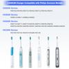 LIANSUM Replacement Electric Toothbrush Inductive Charger Base Compatible with Philips Sonicare HX6100 HX6000 HX8000 HX3000 Series and Most Model UK Plug Waterproof IP67 view 3