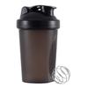 Pubiao Protein Shaker Bottle, Shaker for Protein Shakes, Includes Wire Mixing Ball, BPA Free, Transparent Colour, 400 ml view 1