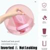 Pubiao Protein Shaker Bottle, Shaker for Protein Shakes, Includes Wire Mixing Ball, BPA Free, Transparent Colour, 400 ml view 3