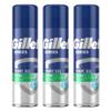 3 x 200ml Sensitive Shave Gel with Aloe view 1