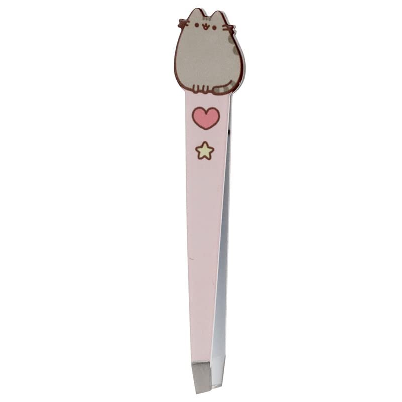 HoitoDeals Shaped Tweezers The Cat for Hair Removal, Splinters, Ticks, Blackheads, Fingernails etc. (1Pcs Random Colour)