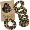 MySweetStitch - 10 x Freestyle Libre 1 & 2 Patches, Ring Patch  65mm, Inner  28mm, Waterproof, Breathable, Skin-Friendly, Made in Germany, Savannah view 1