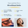 MySweetStitch - 10 x Freestyle Libre 1 & 2 Patches, Ring Patch  65mm, Inner  28mm, Waterproof, Breathable, Skin-Friendly, Made in Germany, Savannah view 3