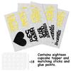 18pcs Black Gold Glitter Dessert Cupcake Pick for Straight Outta 1973 Cheer to 53rd Years Old Theme Decor Supplies Happy 53rd Birthday Party Decoration view 3