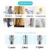 Walking Cane for Seniors and Disabled, Adjustable Walking Stick with T-Handle, Cane for Men and Women, 1 Pair, Silver view 4