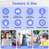 Thermometer for adults, Digital Thermometer infrared Forehead thermometer, Baby Thermometers with Fever Alarm, LCD Screen, Accurate Reading and Memory Function, non Contact Temperature Thermometer view 3