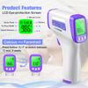 Thermometer for adults, Digital Thermometer infrared Forehead thermometer, Baby Thermometers with Fever Alarm, LCD Screen, Accurate Reading and Memory Function, non Contact Temperature Thermometer view 4