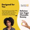 Sunvit-D3 Lemon Vitamin D3 Gummies 2000IU - Vitamin d for Adults & Menopausal Women | Alleviating Back & Muscle Discomfort | Chewable & Calcium Vitamin D Gummies Suitable for Ages 11 & Above view 4