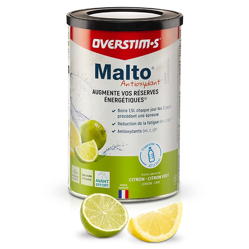 Overstims Malto Antioxidant 450g - Lemon - Lime