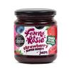 Fearne & Rosie Strawberry Superberry Jam, Award Winning, More Fruit & 40% Less Sugar, Vegan, Gluten Free, 100% Natural Ingredients, No Palm Oil, No Concentrates & B Corporation Certified 320g Jar view 1