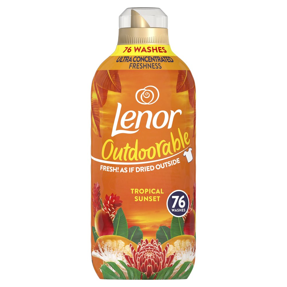 Lenor Outdoorable Fabric Conditioner 76 Washes, Tropical Sunset